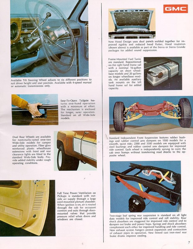 1973 GMC Pickups And Suburbans Brochure Page 11